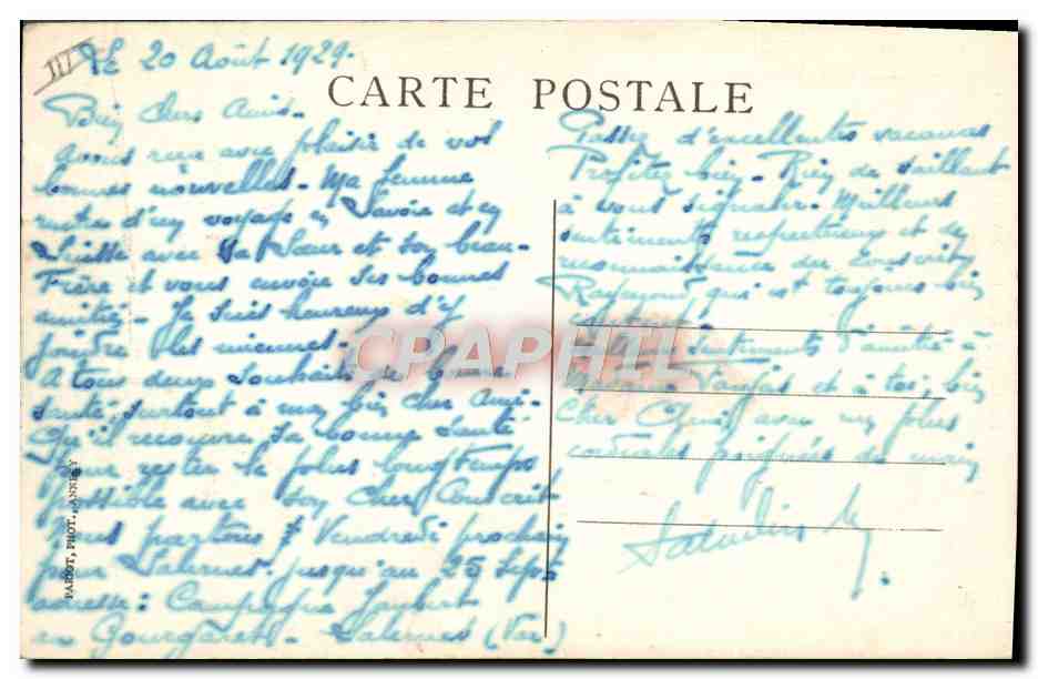 CPA Folklore Savoie Annecy Ramoneurs savoyards  — Rückseite