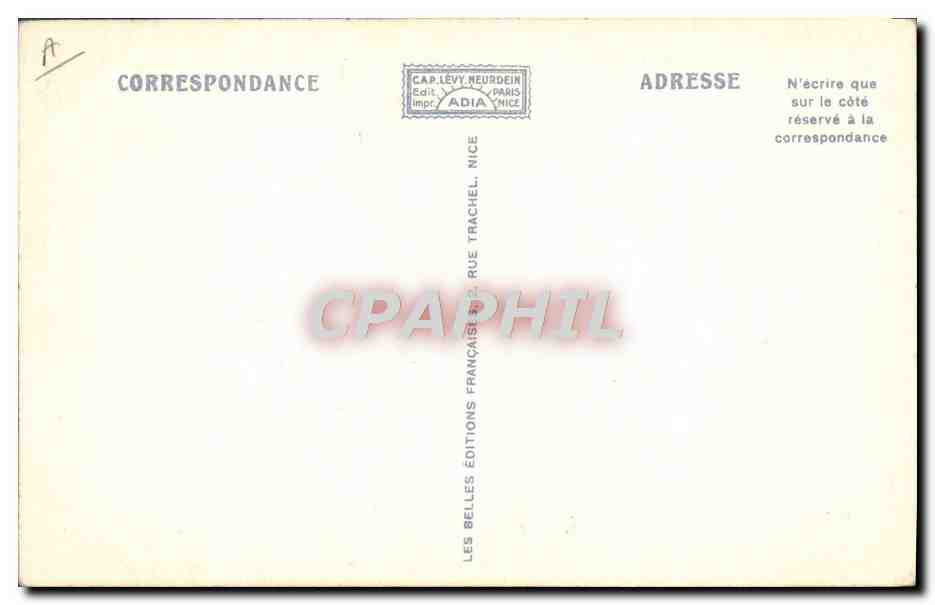 CPA Folklore Costumes de Savoie Bonneval sur Arc Ane Mule  — Verso