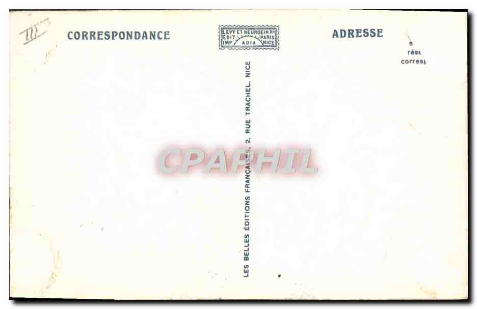CPA Folklore Costume de Savoie Aime  — Verso