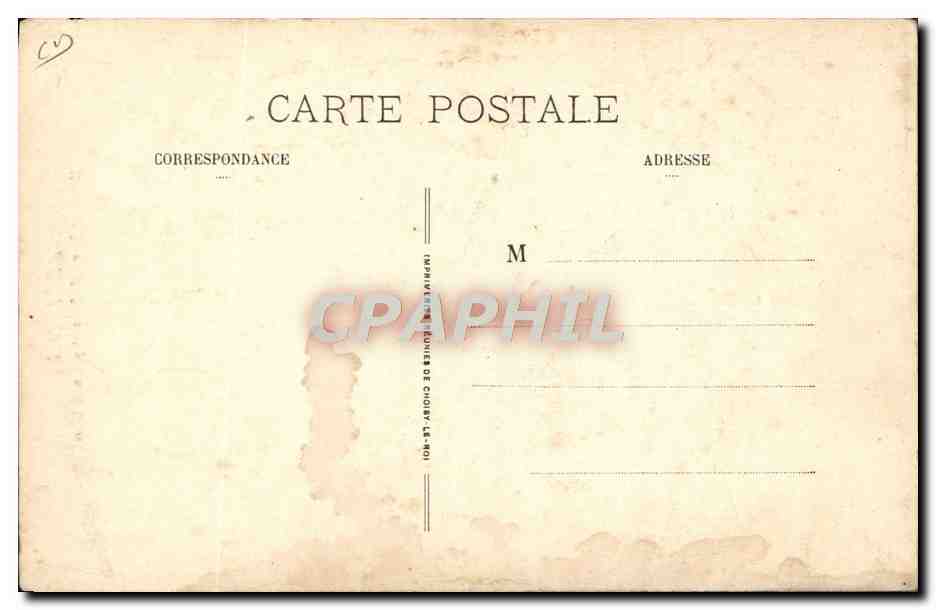 CPA Foklore Nain Adrien's 69 centimetres — Rückseite