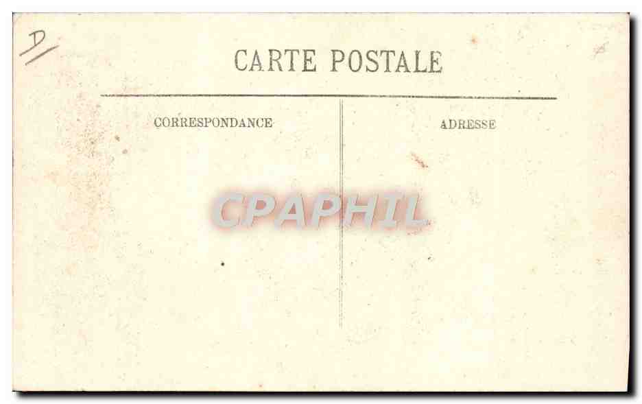 CPA Foklore Geant Le geant Hugo 2m30 — Rückseite