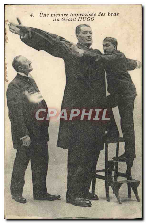 CPA Foklore Geant Hugo