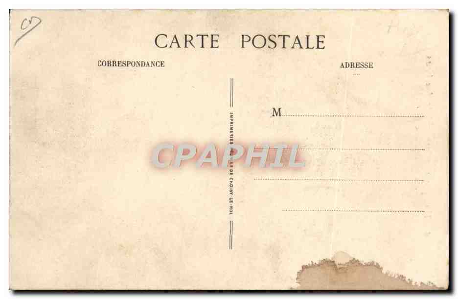 CPA Foklore Geant Hugo — Rückseite