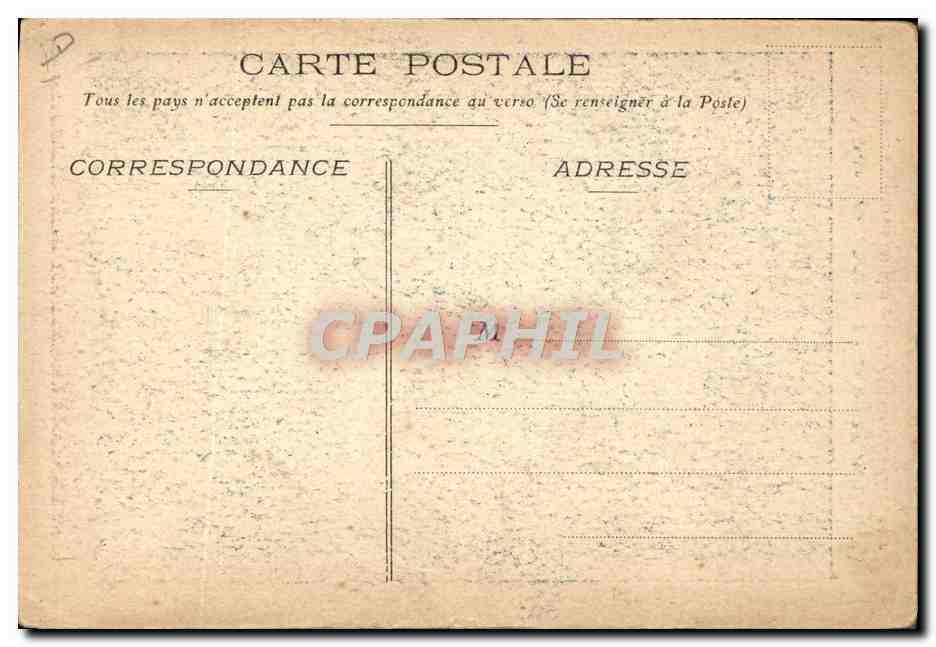 CPA Foklore Nain Mr et Mme Marval Aritstes — Rückseite