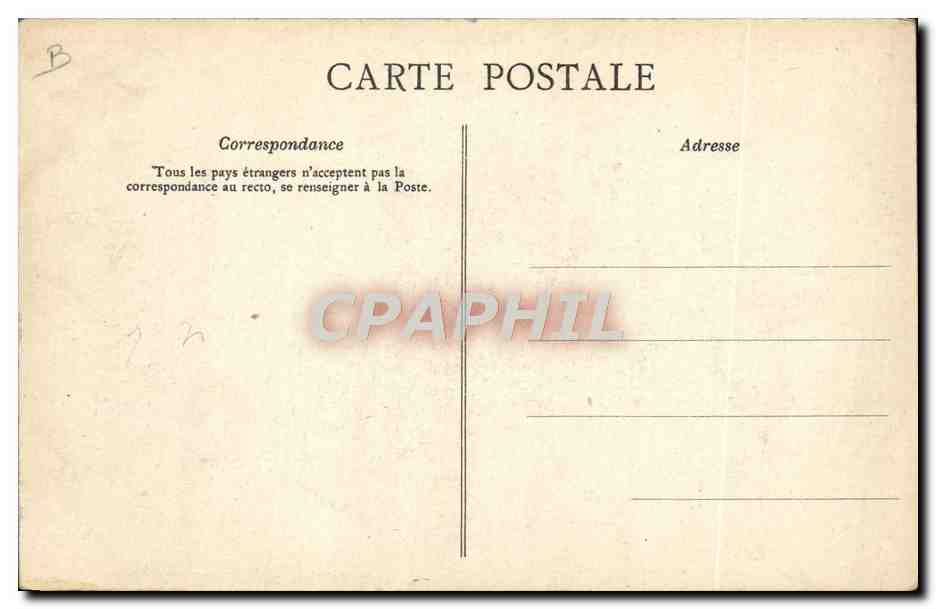 CPA Cartes Geographiques Chocolaterie d'Aiguebelle Charente Inferieure — Rückseite