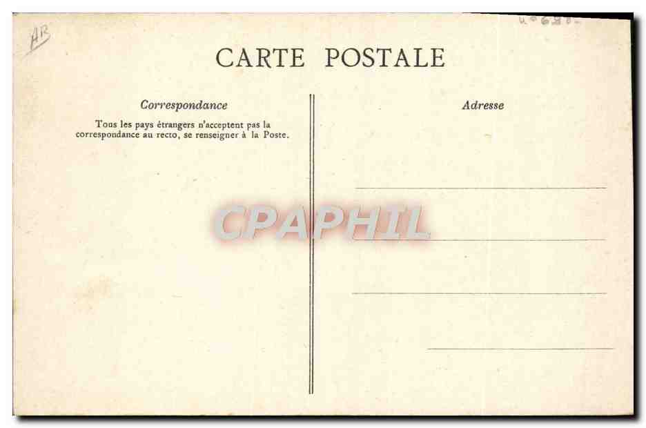 CPA Cartes Geographiques Chocolaterie d'Aiguebelle Loire Inferieure Clisson — Rückseite