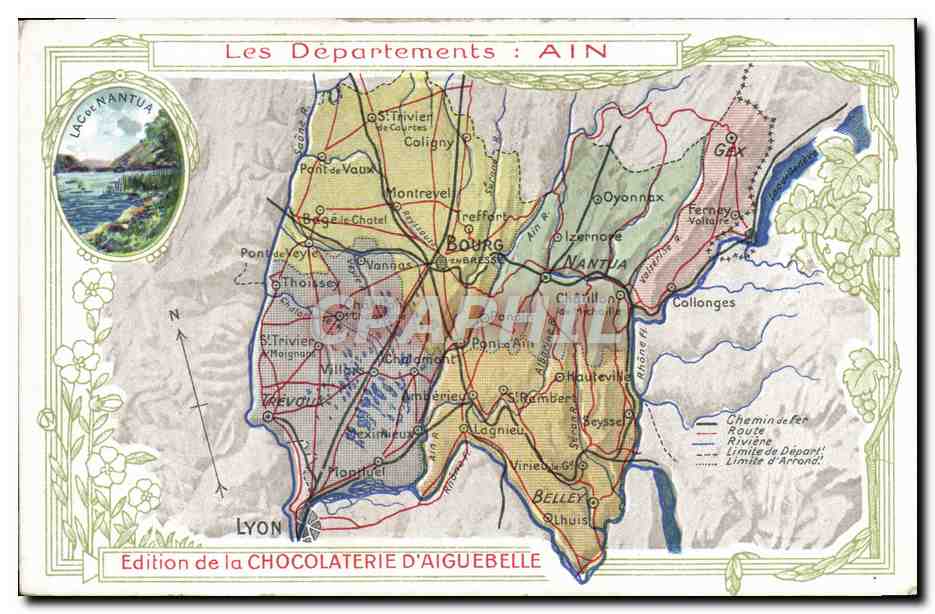 I Dipartimenti: AIN — Edizione della Cioccolateria di Aiguebelle