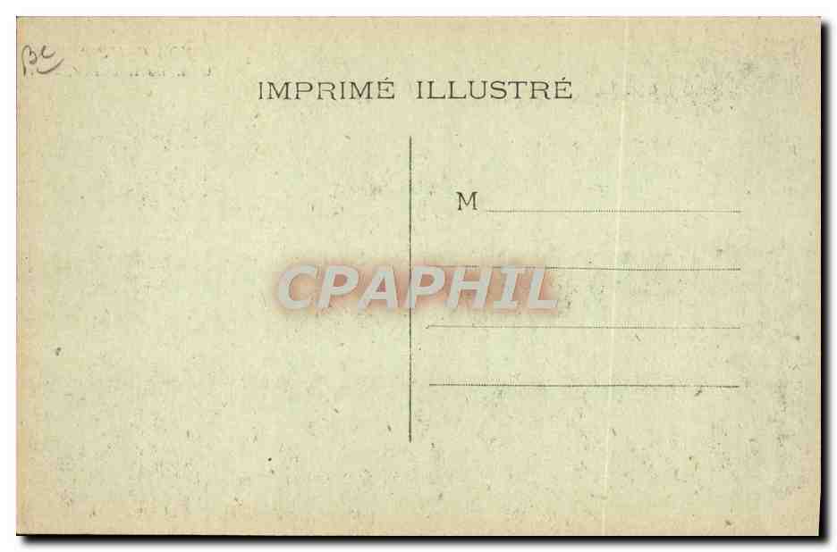 CPA Folklore Labourage Boeufs  — Rückseite