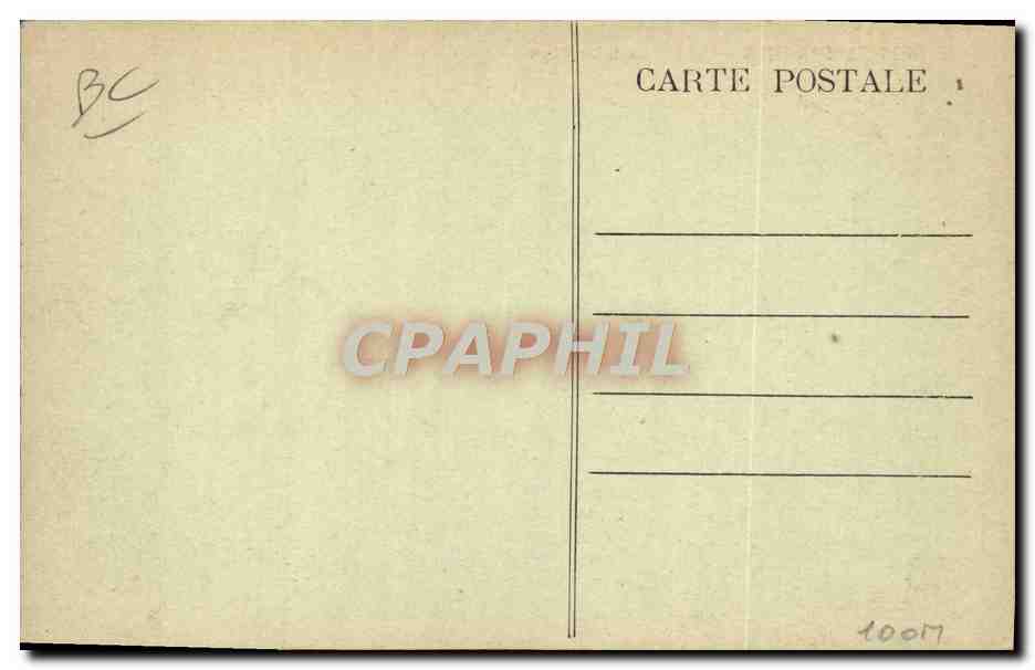 CPA Folklore Le labourage Boeufs  — Rückseite