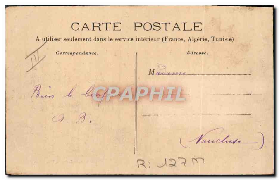 CPA Folklore Souvenir de Lorraine A la campagne Les glaneuses  — Rückseite