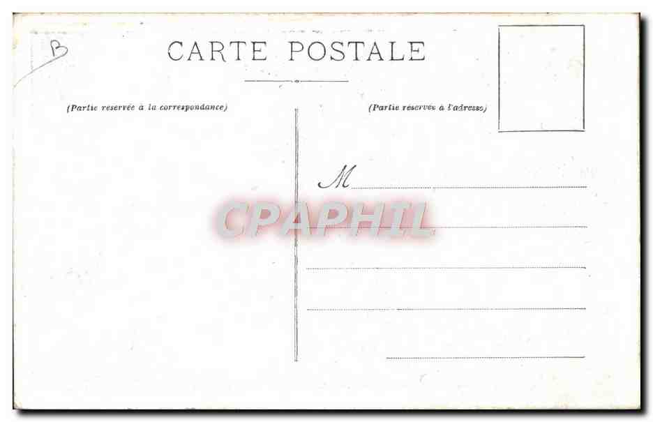 CPA Folklore Homme a barde TOP — Rückseite