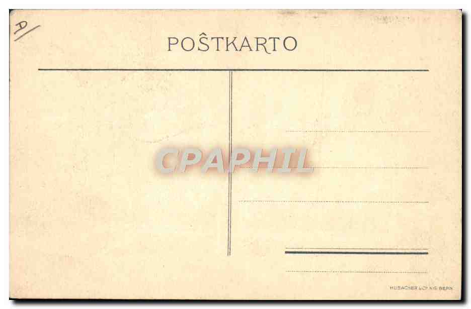 CPA Esperanto Krongres de Esperanto Bern Suisse Berne 1913  — Rückseite