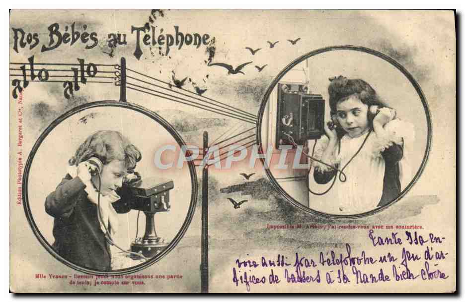 I Nostri Bambini al Telefono — Kaléïdoscopie A. Dorgere et Cie — n° 134