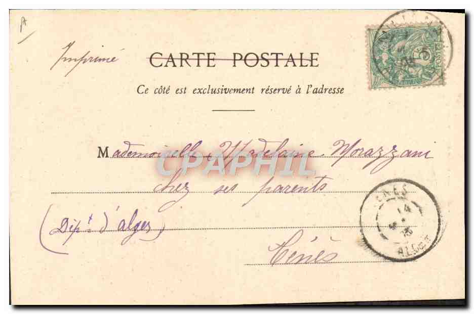 Nos Bébés au Téléphone — Postotype A. Burguet et Cie — Nancy — Verso