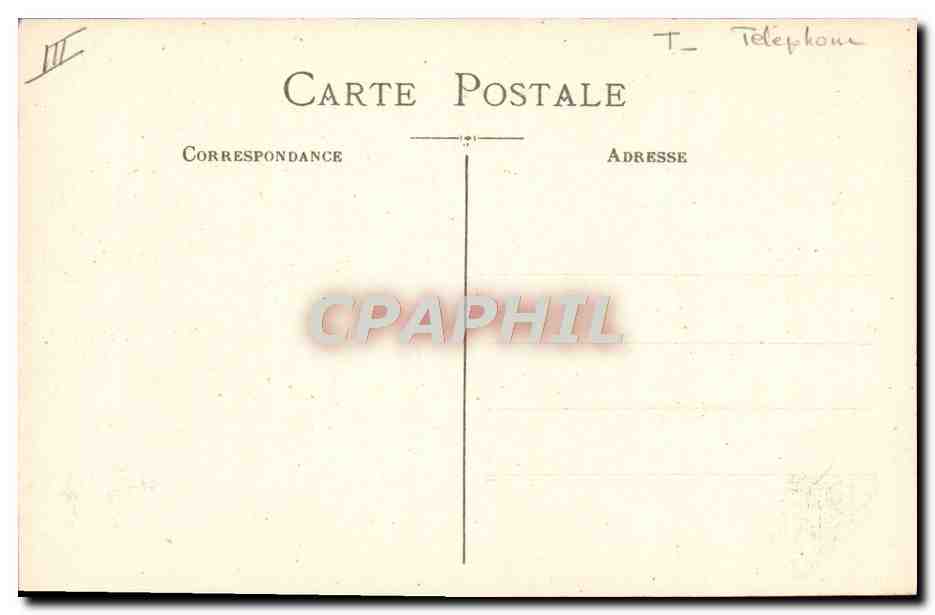 Téléphone de campagne — Guerre 1914 — Éditions Ropaldy, Provence — Verso