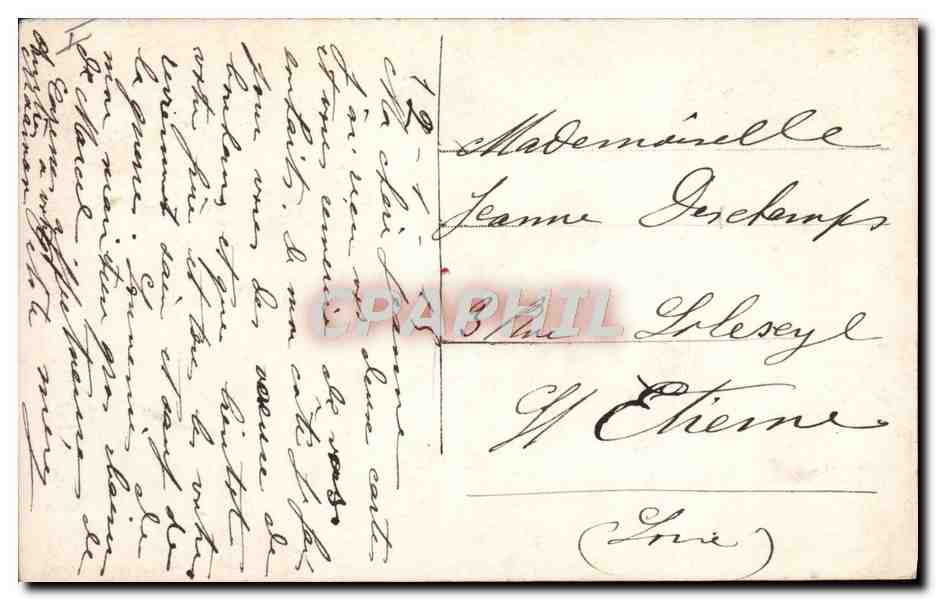CPA Fantaisie Telephone Enfant  — Rückseite