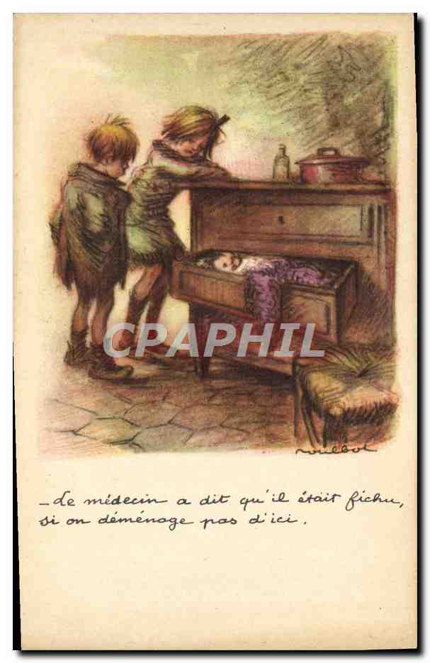 CPA Fantaisie Illustrateur Poulbot 