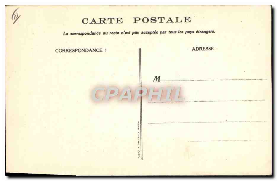 CPA Fantaisie Illustrateur Poulbot Legende des Siecles Victor Hugo Crapaud Grenouille  — Rückseite