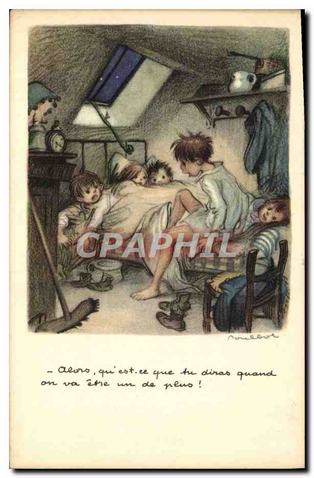 CPA Fantaisie Illustrateur Poulbot 