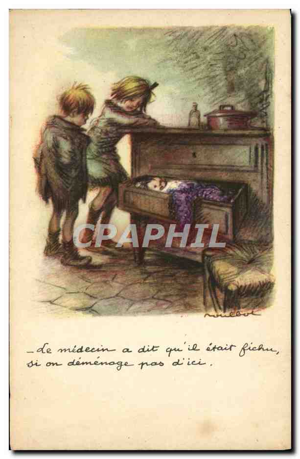 CPA Fantaisie Illustrateur Poulbot 