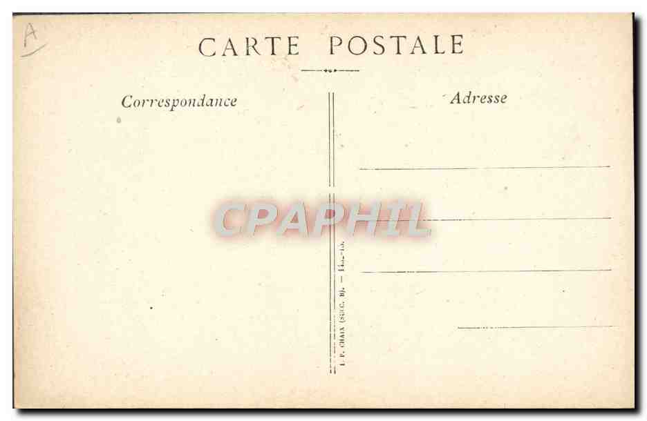 CPA Enfants Orphelins des armees Rue de la Sorbonne Paris Militaria — Rückseite