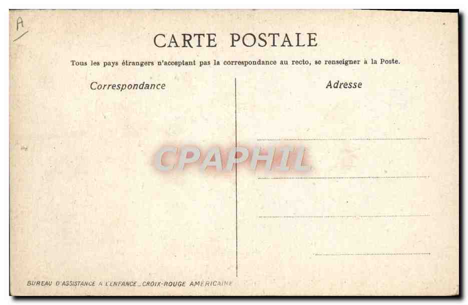 CPA Enfants Les revendications des bebes  — Rückseite