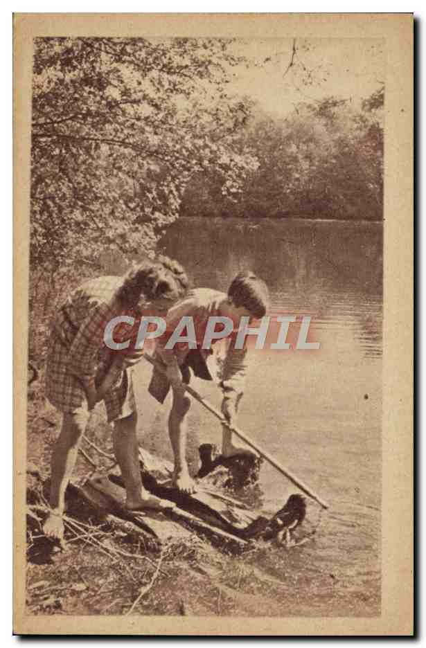 CPA Enfants Entraide Francaise 