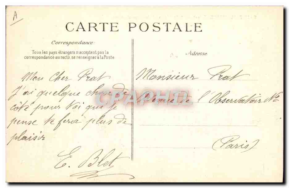 Saint-Maurice (Seine) — Asile National des Convalescents — Vue Principale — Rückseite