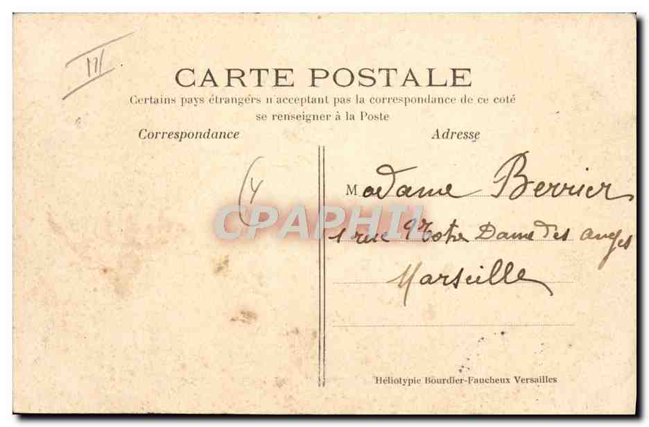 CPA Enfants La Ruche Le Patis Rambouillet Un lavabos  — Rückseite