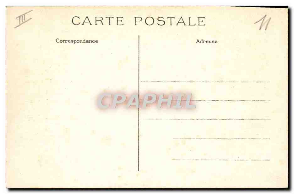 Colonie de Montméliant-St-Witz (S.-et-O.) — vue d'un bâtiment principal et d'une annexe — éditeur non identifié, n° de série 3 — Rückseite