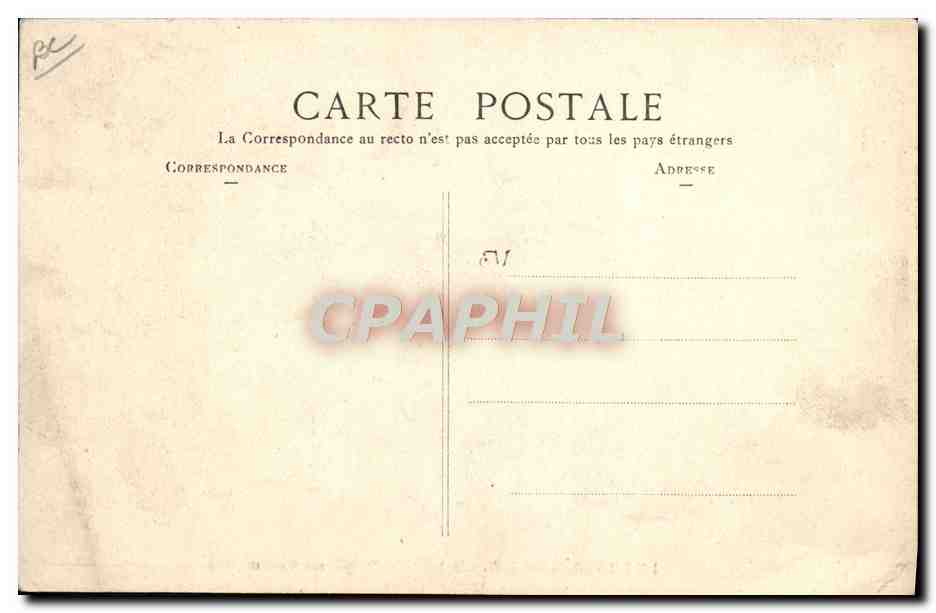 CPA Le Progres social Maison du peuple de Montmartre La bibliotheque Paris — Rückseite