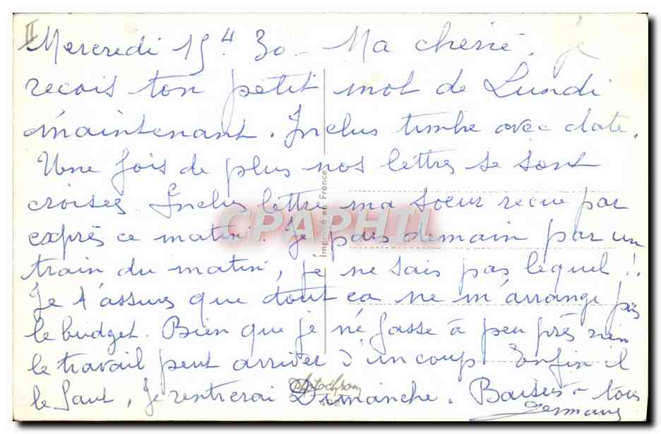CPA Fantaisie Humour Chasse Chasseur Gibier d'or Chien — Rückseite