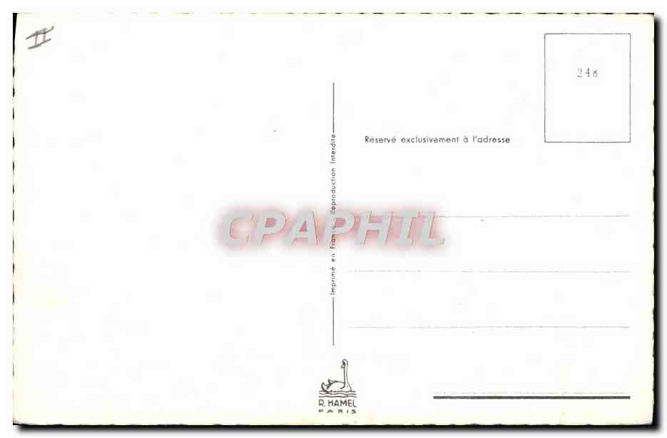 CPA Fantaisie Humour Chasse Chasseur Gibier Volailles Oiseau — Rückseite