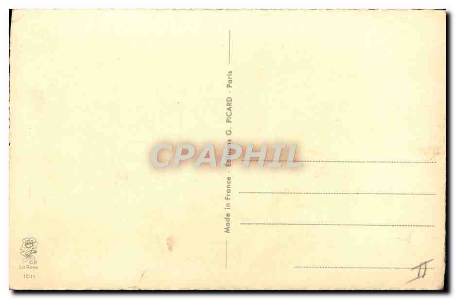 CPA Fantaisie Humour Chasse Chasseur Jean Chaperon — Rückseite
