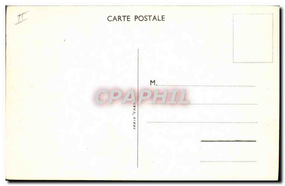 CPA Fantaisie Humour Chasse Chasseur Gibier Lapin — Rückseite