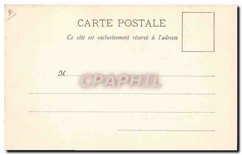 Salut au Drapeau ! — Camp militaire — Clichés de Jumel H. Biltoni, Nancy — Verso