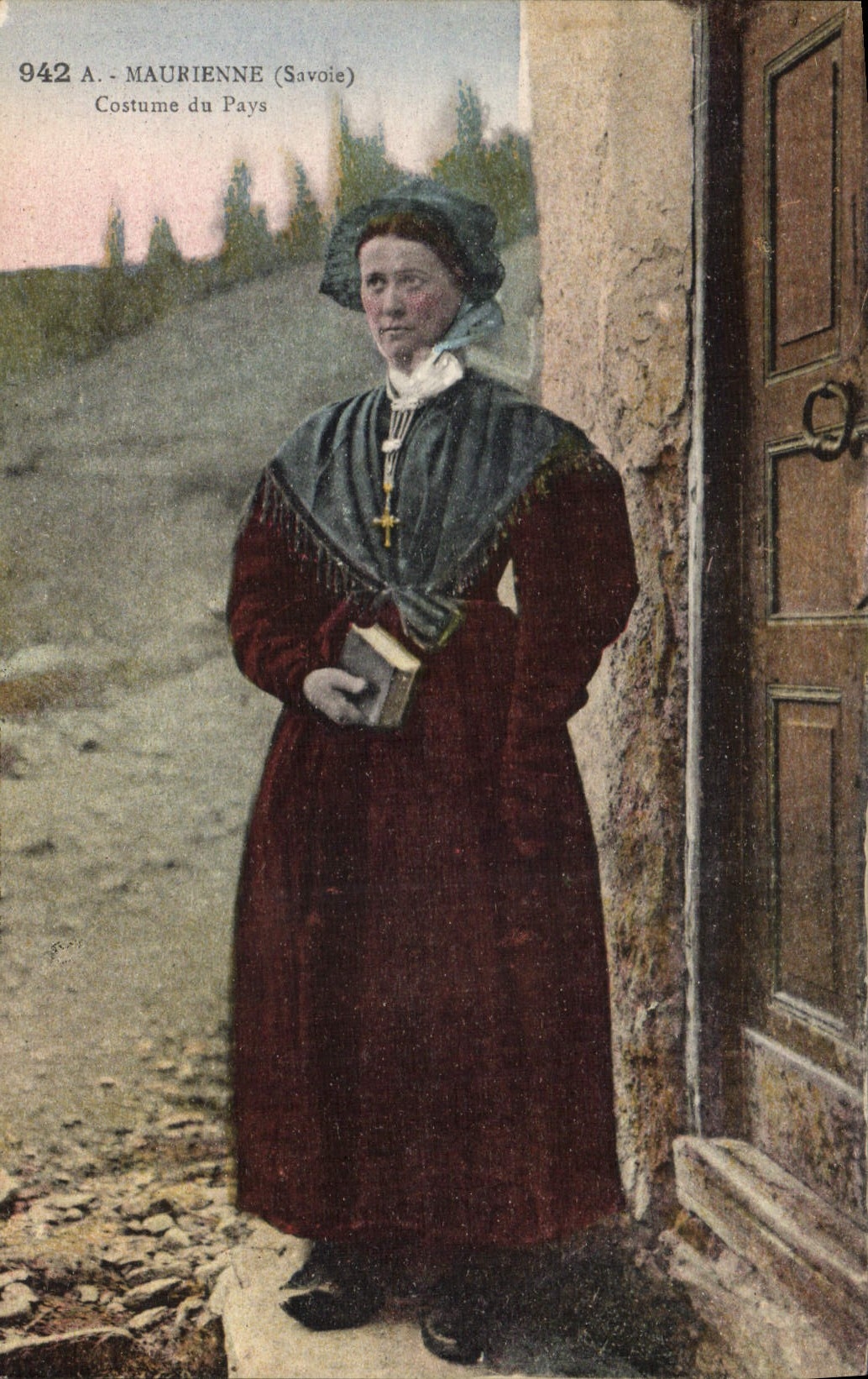 CPA Folklore Maurienne Costumes du pays