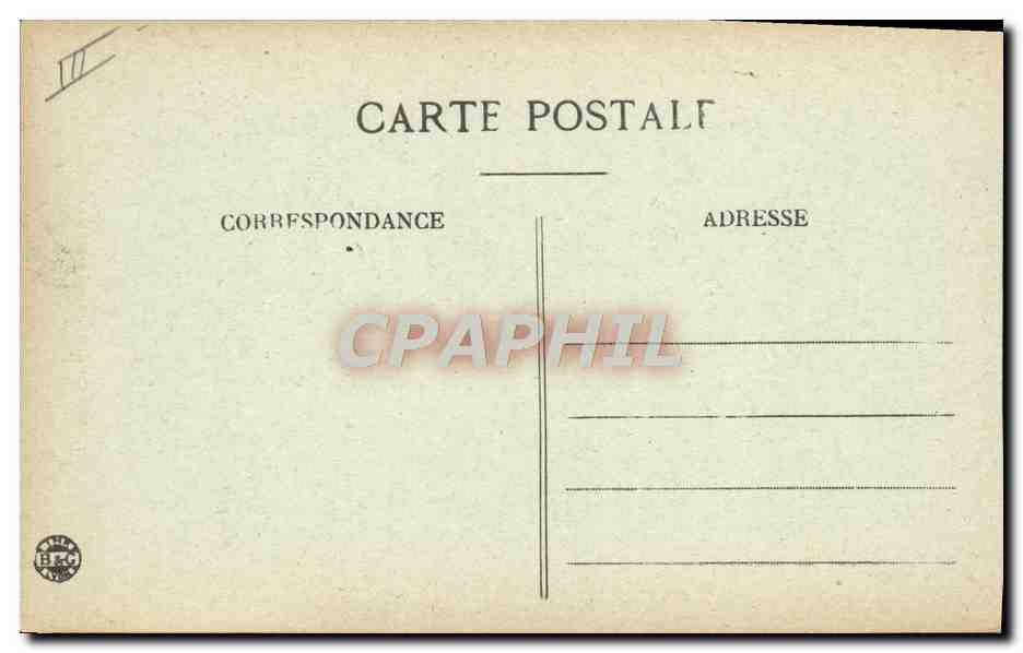 CPA Folklore Costumes de Savoie Tarentaise  — Verso