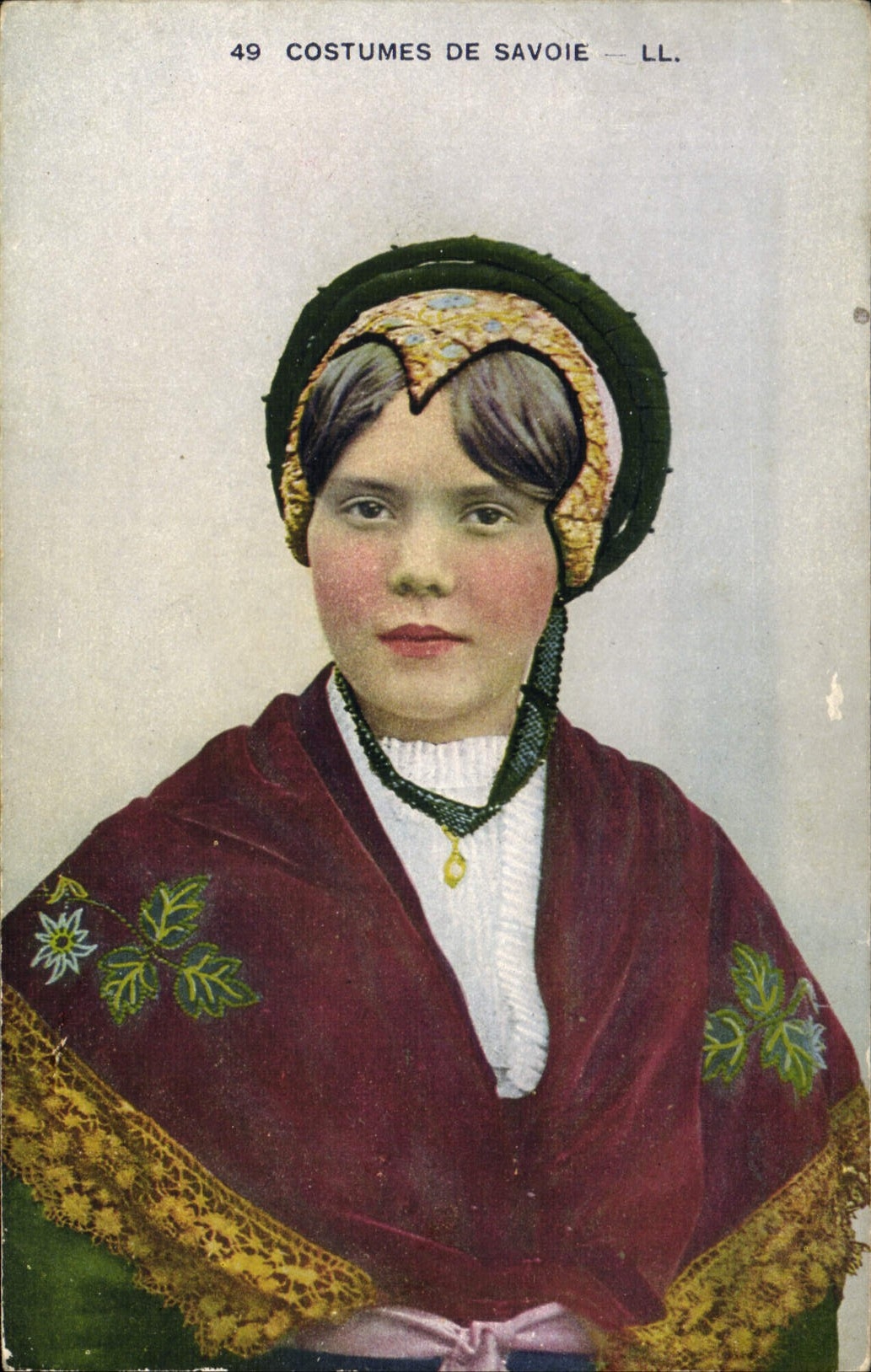CPA Folklore Costumes de Savoie 