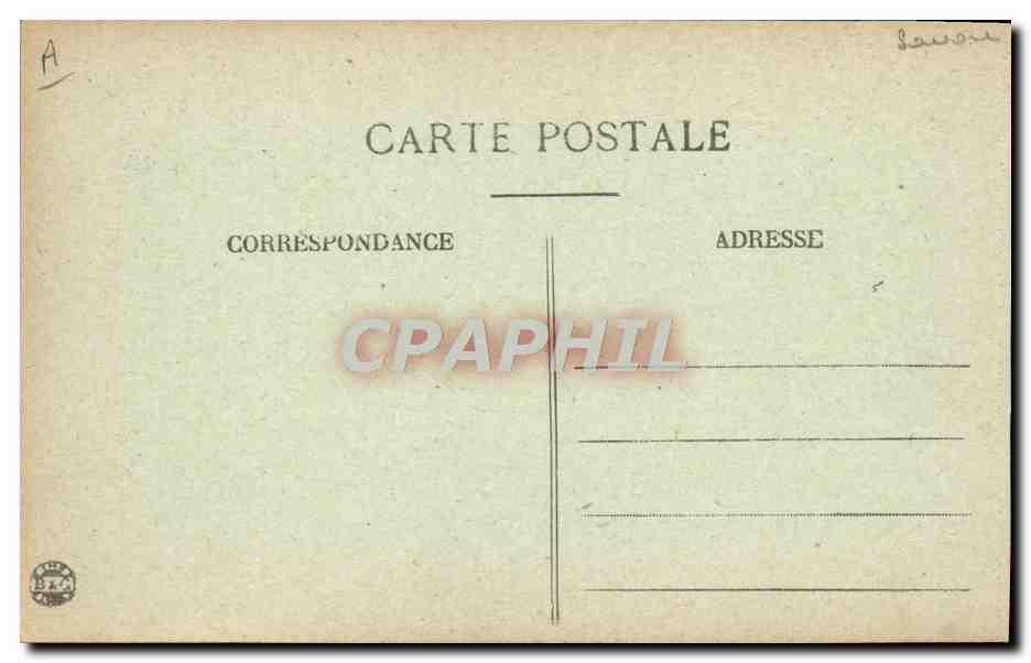 CPA Folklore Costumes de Savoie Foncouverte  — Verso