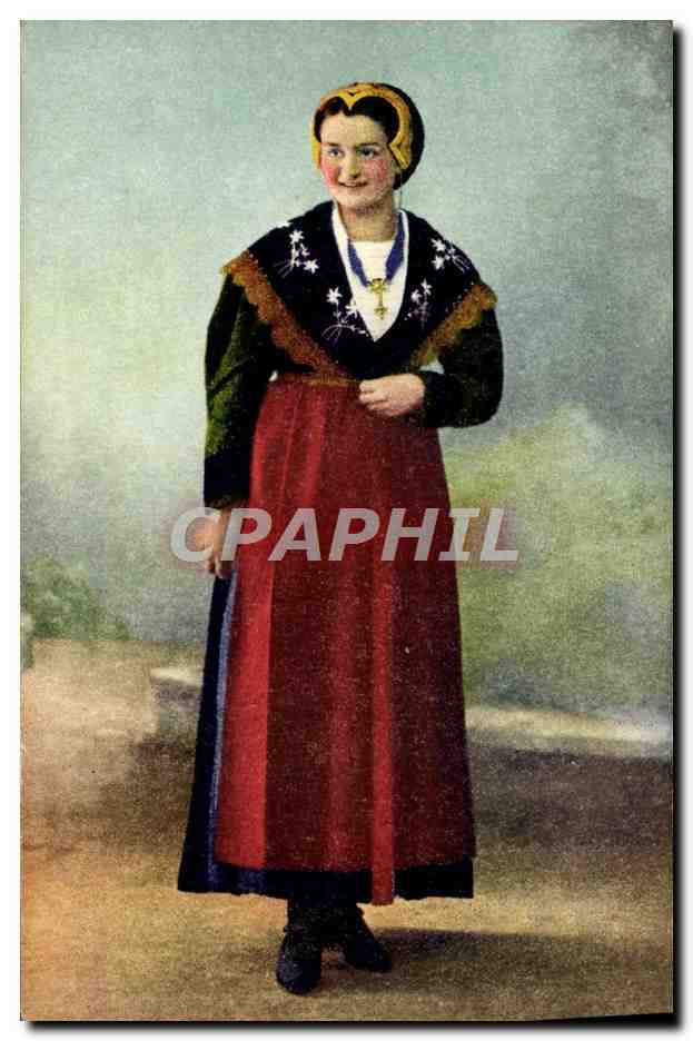 CPA Folklore Savoie Costumes de Savoie Tarentaise