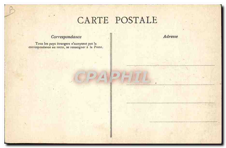 CPA Carte Geographique Chocolaterie d'Aiguebelle Departement Cotes du Nord Dinan — Rückseite