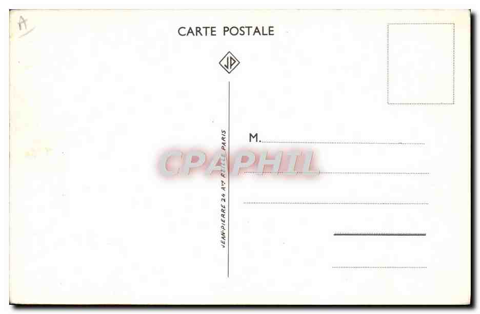 Île-de-France — carte touristique illustrée — Jean-Pierre, Paris — Verso