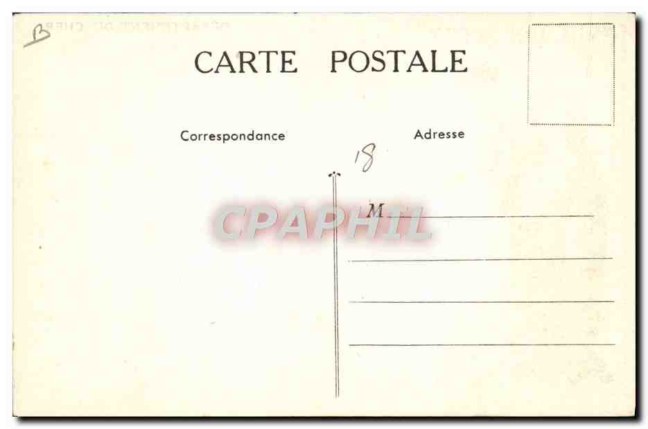 Département du Cher — Bourges — Émulsion Scott — Verso