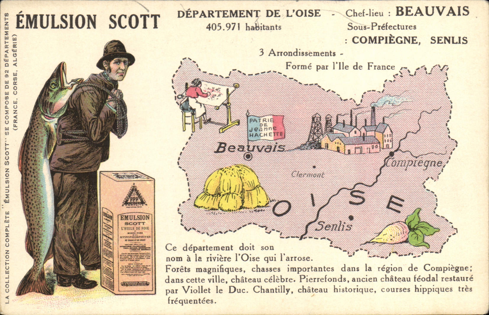 Département de l'Oise — Beauvais — Émulsion Scott