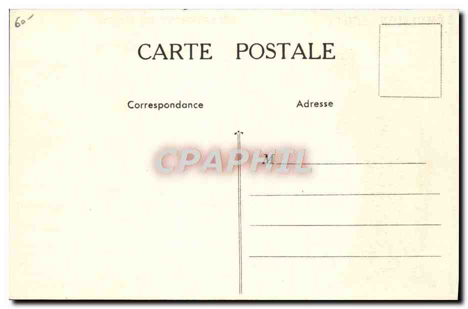 Département de l'Aude — Carcassonne — Émulsion Scott — Verso