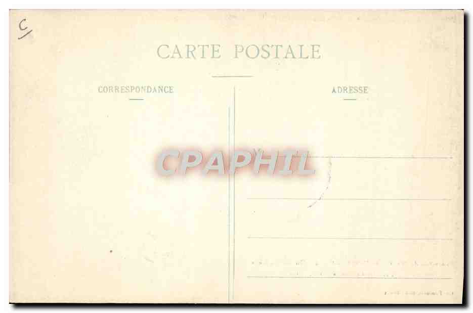 Papeteries de SOREL-MOUSSEL — Une des Quatre Machines — Ch. Foucault, édit., Dreux — Verso