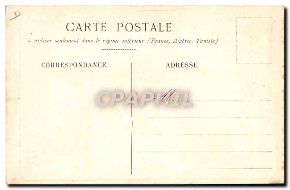 CPA Style a plume Waterman Publicite — Verso