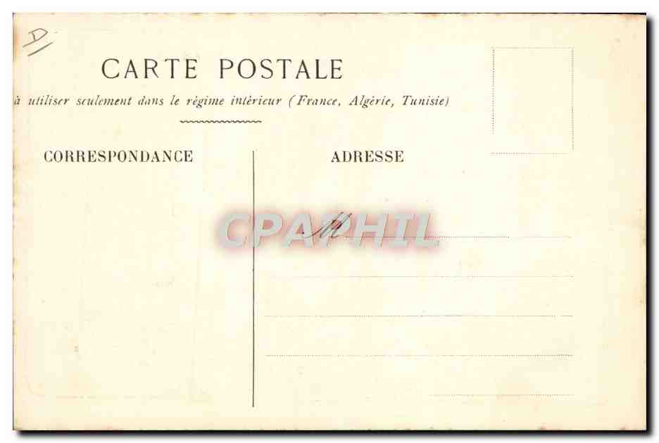 CPA Style a plume Waterman Publicite — Verso