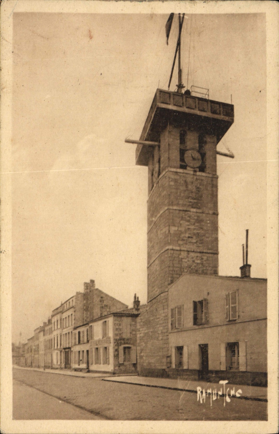CPA Telephone Rochefort sur Mer Tour des signaux